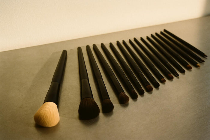 Pro-Finish Makeup Brush Set — Complete 15-Piece Kit